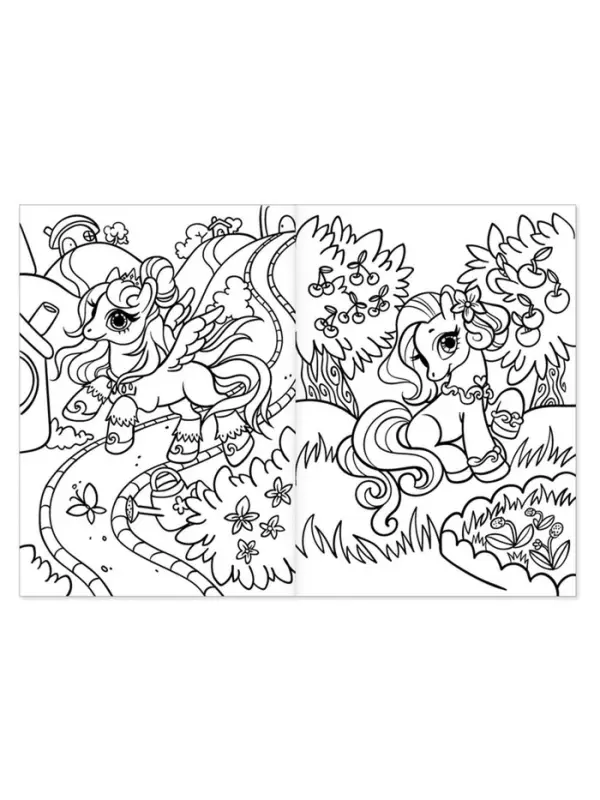 Раскраска для девочек &laquo;Мир единорогов&raquo;, А4
