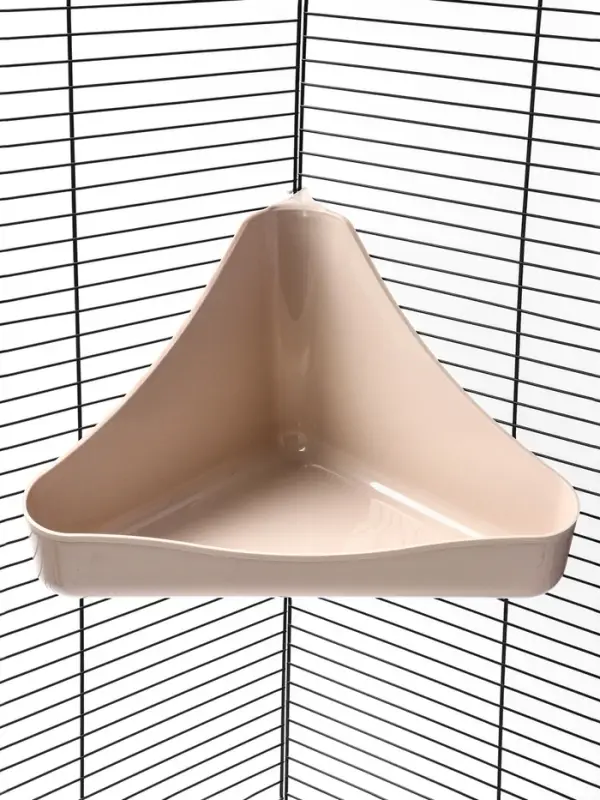 Туалет угловой для грызунов 33 х 19 х 18 см, микс цветов Туалет угловой для грызунов 33 х 19 х 18 см, микс цветов