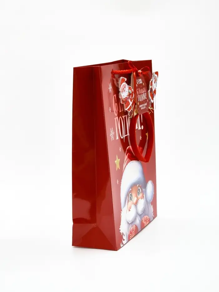 Пакет подарочный «Новогодняя сказка», с ободком, 31 × 11 × 40 см Пакет подарочный «Новогодняя сказка», с ободком, 31 × 11 × 40 см
