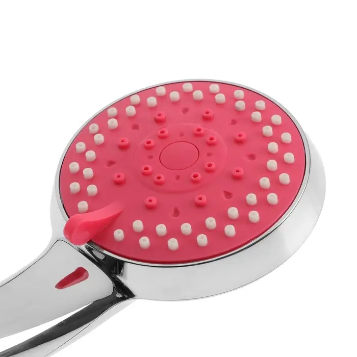 Душевая лейка 5 режимов со шлангом, держатель, крепеж в комплекте.