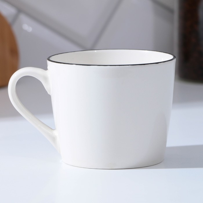 Кружка керамическая «Люблю тебя», 350 мл, цвет белый