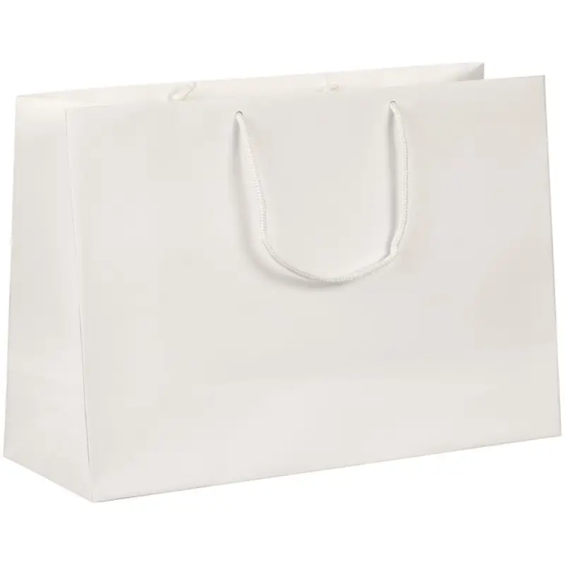 Пакет бумажный Ample Thin M, молочно-белый Пакет бумажный Ample Thin M, молочно-белый