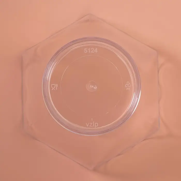 Форма пластиковая одноразовая для фуршета «Незабудка», 100 мл, прозрачная