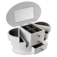 Шкатулка для украшений &laquo;Веер с раздвижными ящиками&raquo;, дерево, 26.3&times;14.2&times;13 см