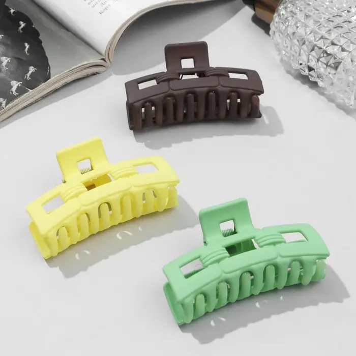 Крабик для волос «Матовый», связка, 7 см, МИКС Крабик для волос «Матовый», связка, 7 см, МИКС