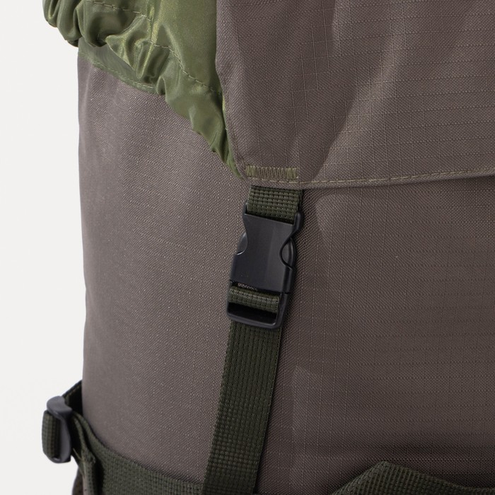 Рюкзак туристический, 80 л, отдел на молнии, 3 наружных кармана, Huntsman, цвет хаки Рюкзак туристический, 80 л, отдел на молнии, 3 наружных кармана, Huntsman, цвет хаки