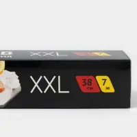 Рукав для запекания XXL Gurmanoff, 38 см &times; 7 м, 14 мкм, с клипсами