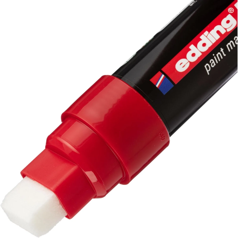 Маркер лаковый E-52 на водной основе, красный, 4-15 мм