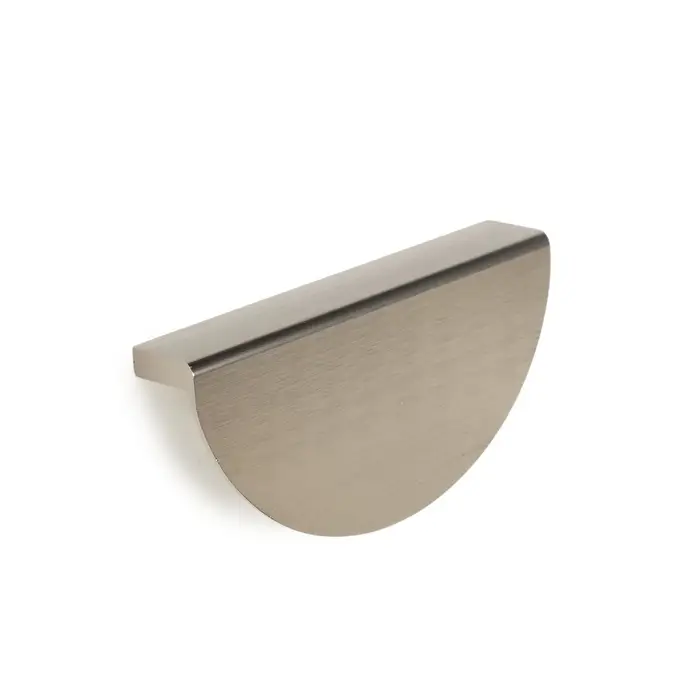 Ручка-скоба CAPPIO H003SS полукруглая, алюминий, L=110 мм, м/о 64 мм, цвет сатиновый никель