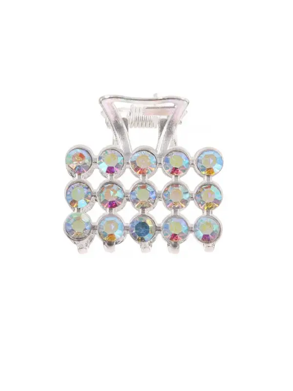 Крабик для волос «Классик», 2.5 см, серебро Крабик для волос «Классик», 2.5 см, серебро