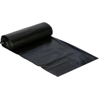 Мешки для мусора ПВД 120л 25мкм 25шт/рул черные 70х110см_МВ0236