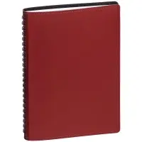 Ежедневник Spring Shall, недатированный, красный