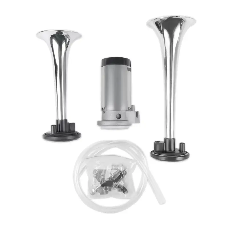 Сигнал автомобильный AVS HR 02 (2 шт. комплект) Хром