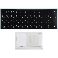 Этикетки на клав. Red Line для ноутбуков, рус и англ, черный (УТ000032336)