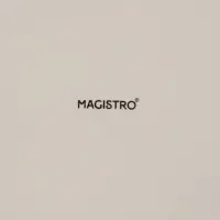 Тарелка с бортиком Magistro &laquo;Церера&raquo;, d=25.5 см, фарфор, голубая