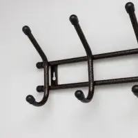 Вешалка настенная &laquo;Уют 7&raquo;, 7 крючков, медный антик