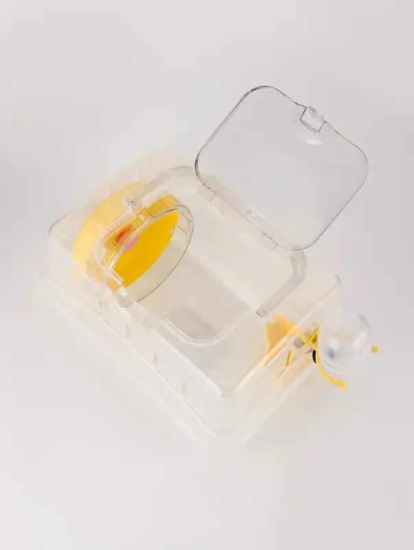 Клетка-переноска для грызунов, 23 х 17 х 16 см, прозрачная