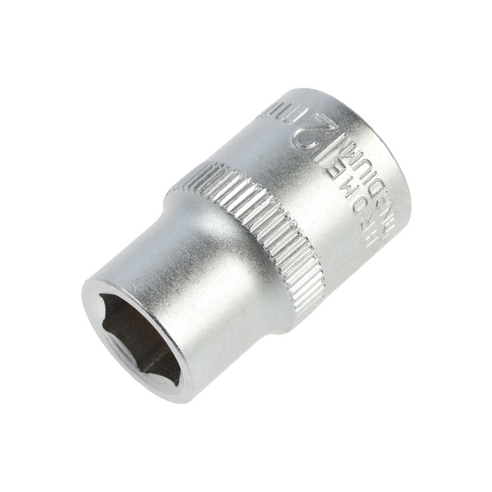 Головка торцевая шестигранная ТУНДРА, под квадрат 1/2 Головка торцевая шестигранная ТУНДРА, под квадрат 1/2", 12 мм, CrV