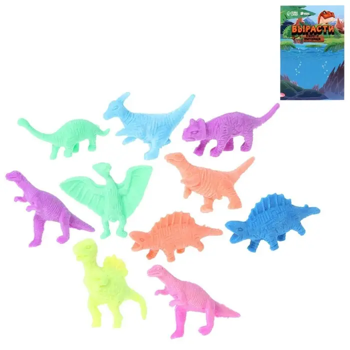 Растущие животные «Динозавр», МИКС Растущие животные «Динозавр», МИКС