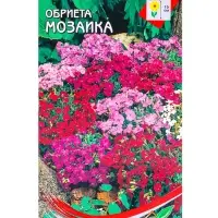Семена цветов Обриета мног. Мозаика, смесь 85 шт