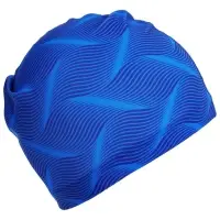 Шапочка для плавания мужская ONLYTOP Swim, тканевая, обхват 54-60 см
