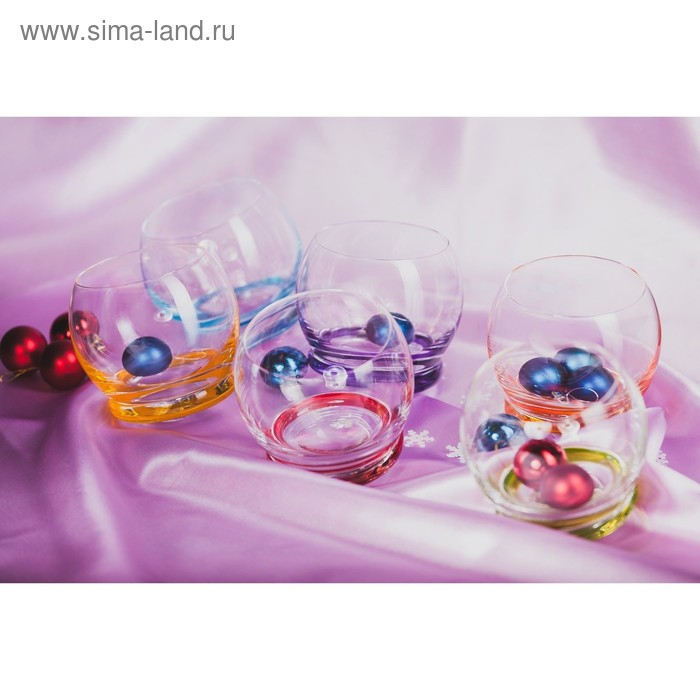 Набор стаканов для виски «Крейзи», 390 мл, 6 шт Набор стаканов для виски «Крейзи», 390 мл, 6 шт