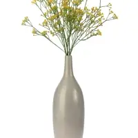Цветы искусственные &laquo;Ветка гипсофилы&raquo;, 1&times;53 см, жёлтые