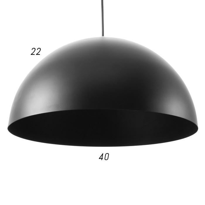 Люстра BayerLux Подвес BayerLux Люстра BayerLux Подвес BayerLux "Баркас" E27 1х40Вт черный 39х39х100 см