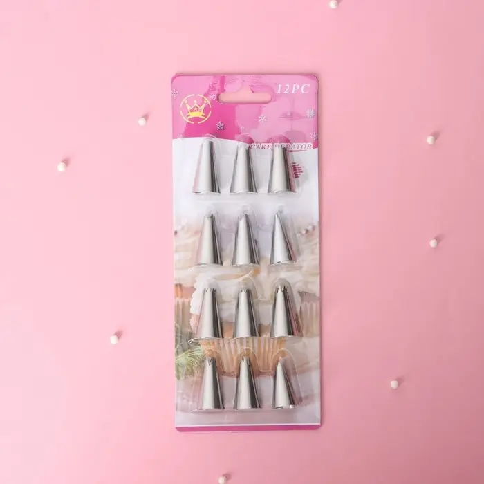 Набор насадок кондитерских, d=1,8 см, 12 шт Набор насадок кондитерских, d=1,8 см, 12 шт