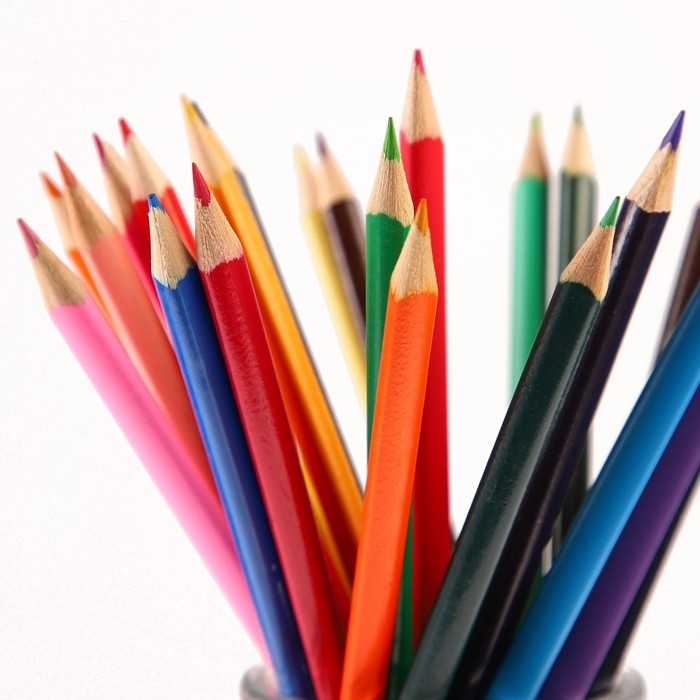 Цветные карандаши, 24 цвета, Минни Маус и Единорог Цветные карандаши, 24 цвета, Минни Маус и Единорог