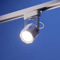 Трековый светильник Luazon Lighting под лампу Gu10, восьмигранный, белый