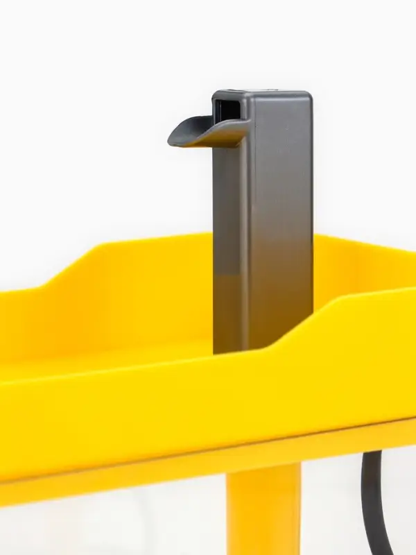 Фонтан для кошек и собак 1,5 л, 16,5 х 11,5 х 12 см, евророзетка, жёлтый Фонтан для кошек и собак 1,5 л, 16,5 х 11,5 х 12 см, евророзетка, жёлтый