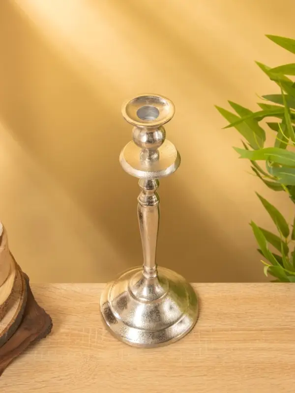 Подсвечник  Подсвечник "Великолепный век" алюминий 13х13х33 см