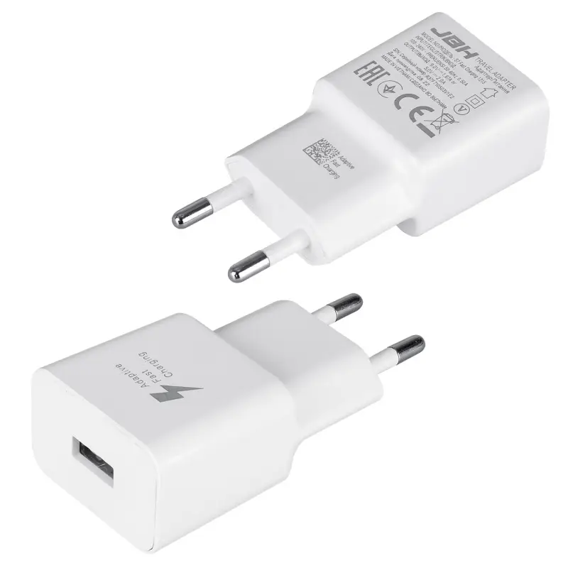 Переходник сетевого зарядного устройства на USB 5V2A JBH белый