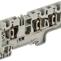 ARMAFIX Клемма пружинная CX6-3 6мм2 трехконтактная серая IEK