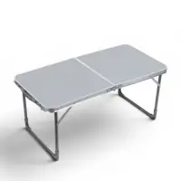 Стол складной ССТ-3, 102&times;50&times;44.5/61 см, металлик