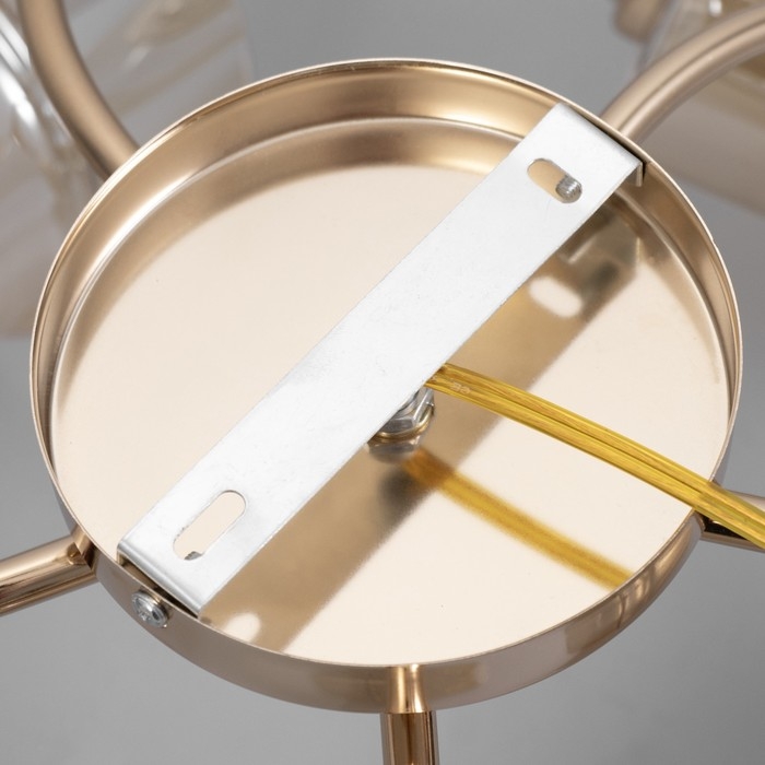 Люстра Люстра "Фокс" 5хЕ27 40Вт золото 58х58х27 см