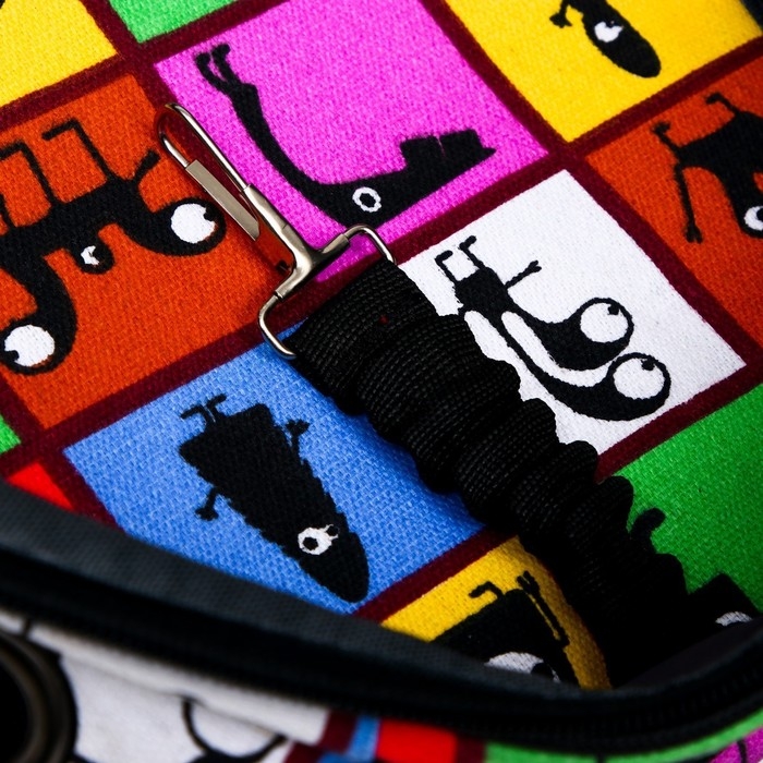 Рюкзак для переноски кошек и собак  Рюкзак для переноски кошек и собак "Глазастики", прозрачный, 31 х 28 х 42 см