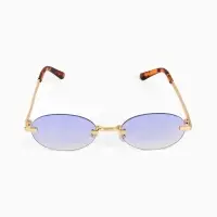 Очки солнцезащитные &laquo;OneSun. Овал&raquo;, uv 400, футляр, салфетка