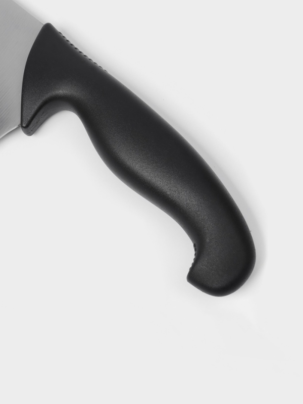 Топорик для рубки мяса, лезвие 17,8 см, черная ручка Топорик для рубки мяса, лезвие 17,8 см, черная ручка