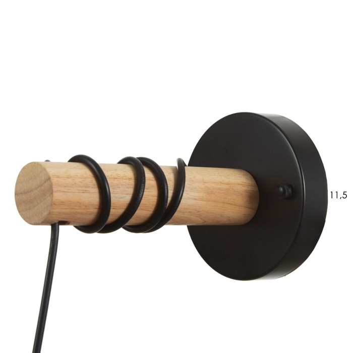 Бра 2550/1 E27 40Вт черный 18х26х35 см