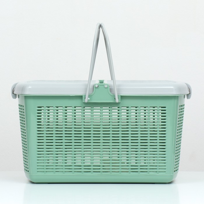 Корзина 47х36х27,5 см, оливковый Корзина 47х36х27,5 см, оливковый