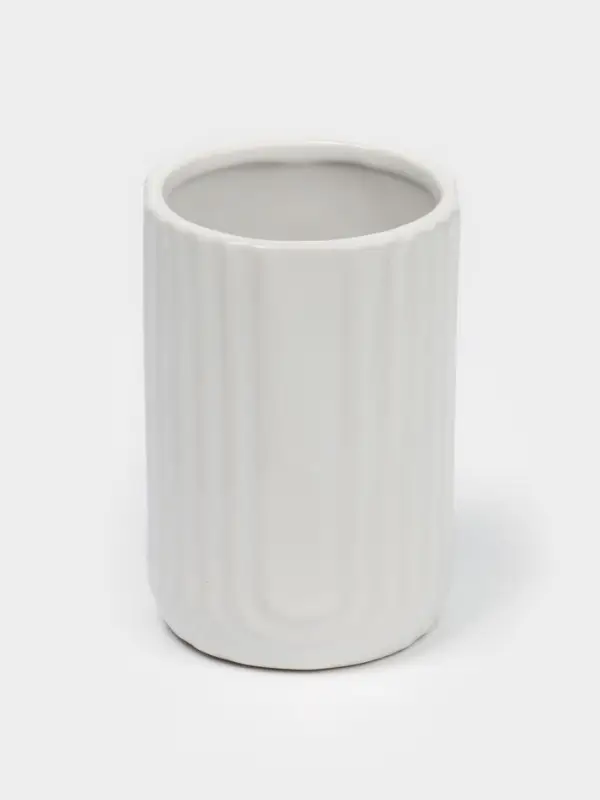 Набор для ванной SAVANNA &laquo;Волна&raquo;, 3 предмета, дозатор для мыла, стакан, мыльница