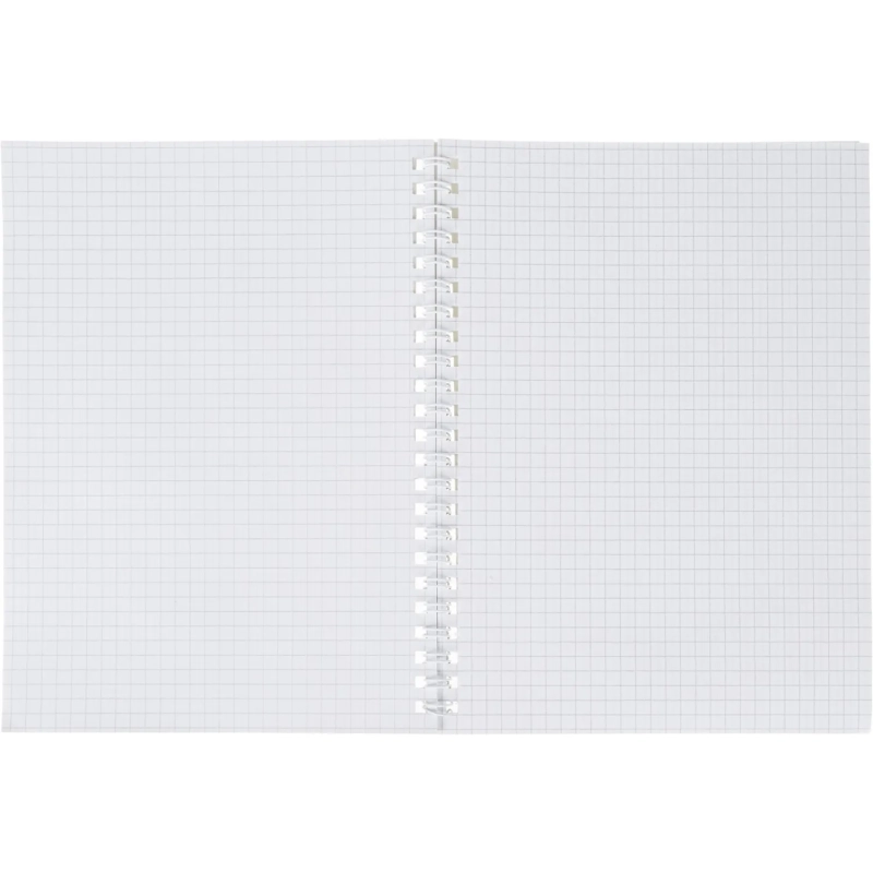 Бизнес-тетрадь Flakes blue обложка УФ лак, спираль, А5, 48л, клетка