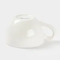 Кружка Доляна &laquo;Луна&raquo;, 475 мл, керамика, с фигуркой, белая, голубая