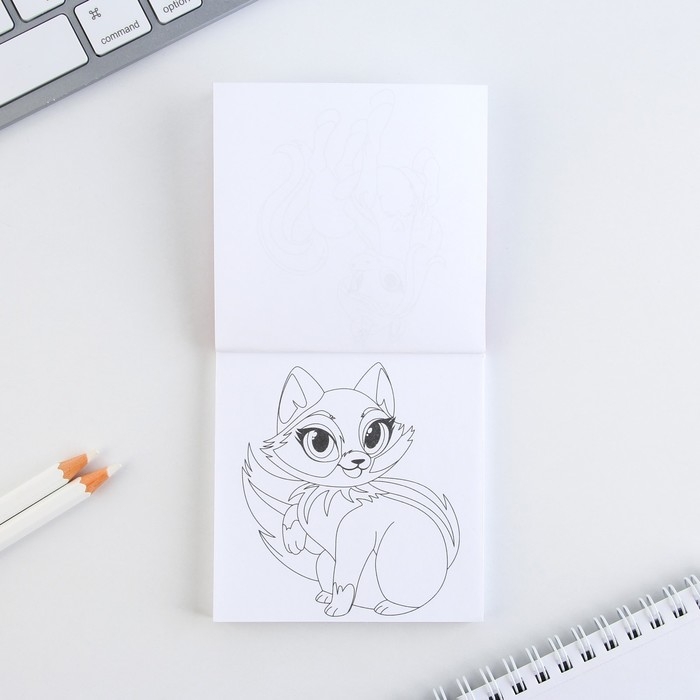 Подарочный набор: блокнот-раскраска и восковые мелки «С 8 марта» Подарочный набор: блокнот-раскраска и восковые мелки «С 8 марта»