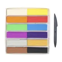 Пластилин мягкий (восковой) 12цв 230г "Фантазия"