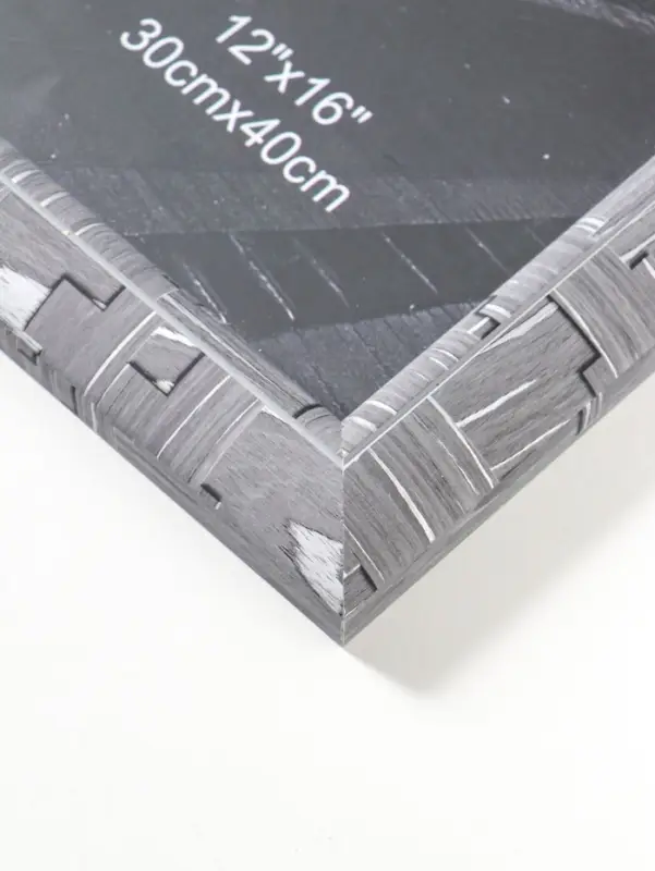 Фоторамка пластик 30х40 см "Моррис" тёмно-серый 46х36х2 см