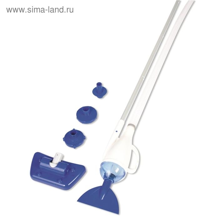Пылесос для бассейна, вакуумный, 3 предмета: 2 насадки, ручка 190 см, 58212 Bestway Пылесос для бассейна, вакуумный, 3 предмета: 2 насадки, ручка 190 см, 58212 Bestway