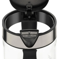 Чайник SCARLETT SC-EK27G101, 2200Вт, электрический 1.8л, стекло, сталь